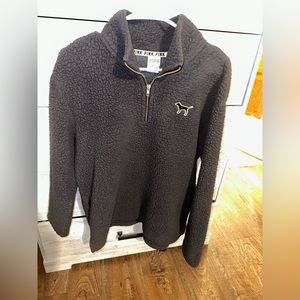 PINK half zip pullover